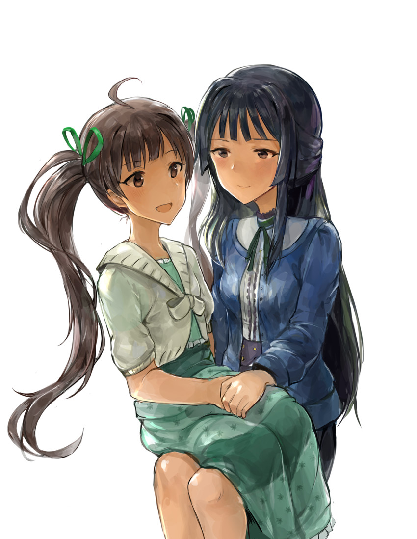 mogami shizuka and hakozaki serika (idolmaster and 1 more) drawn by chan1moon