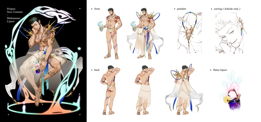 priapus a. tarou (gyee and 1 more) drawn by chiizu_namasu