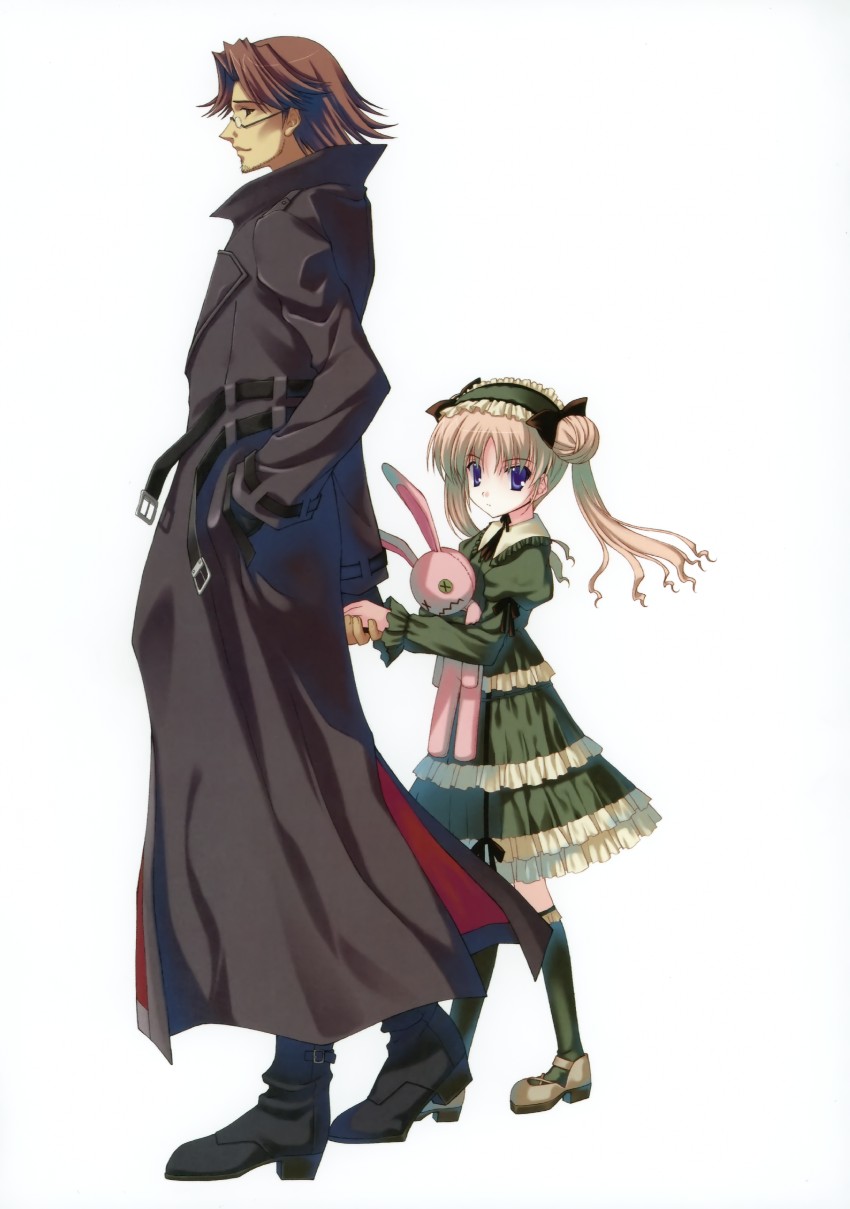 kamikawa mayuko and tsujidou takeshi (sola) drawn by nanao_naru
