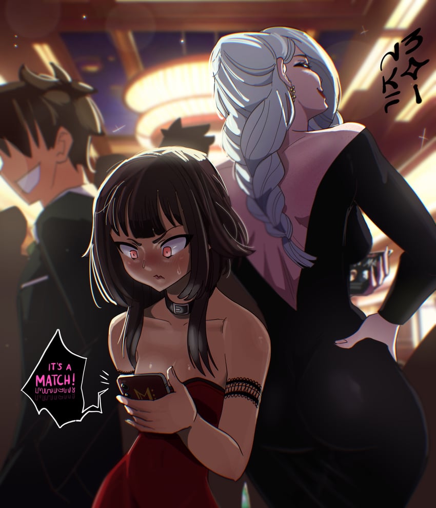 megumin and mei mei (kono subarashii sekai ni shukufuku wo! and 1 more) drawn by n3k