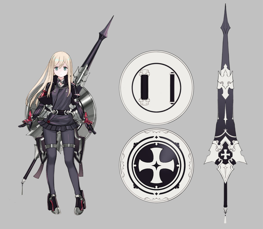 u-511 and lancer (kantai collection and 1 more) drawn by luicent