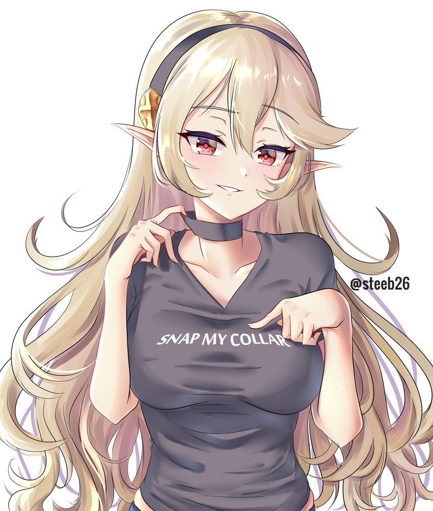 female corrin (fire emblem and 1 more) drawn by steeb
