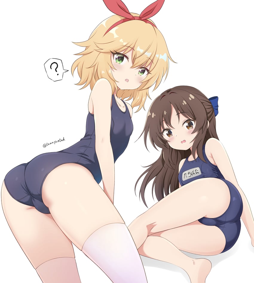 tachibana arisu and sakurai momoka (idolmaster and 1 more) drawn by tamayan