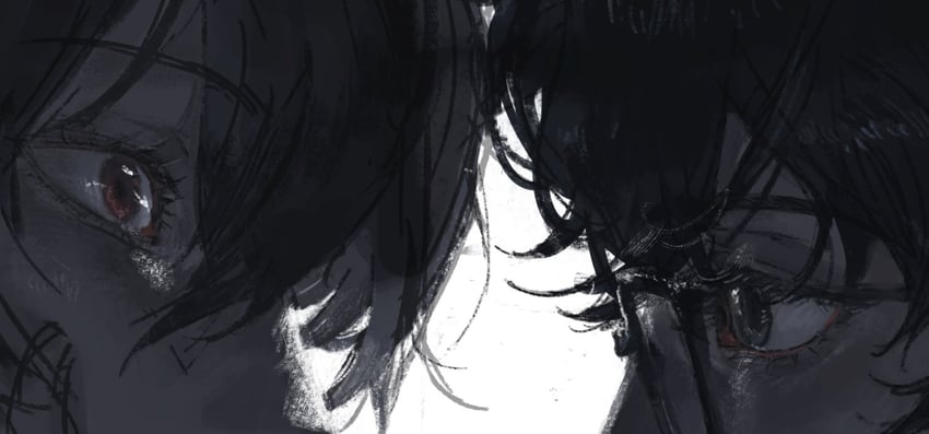 amamiya ren and akechi gorou (persona and 1 more) drawn by xchung10