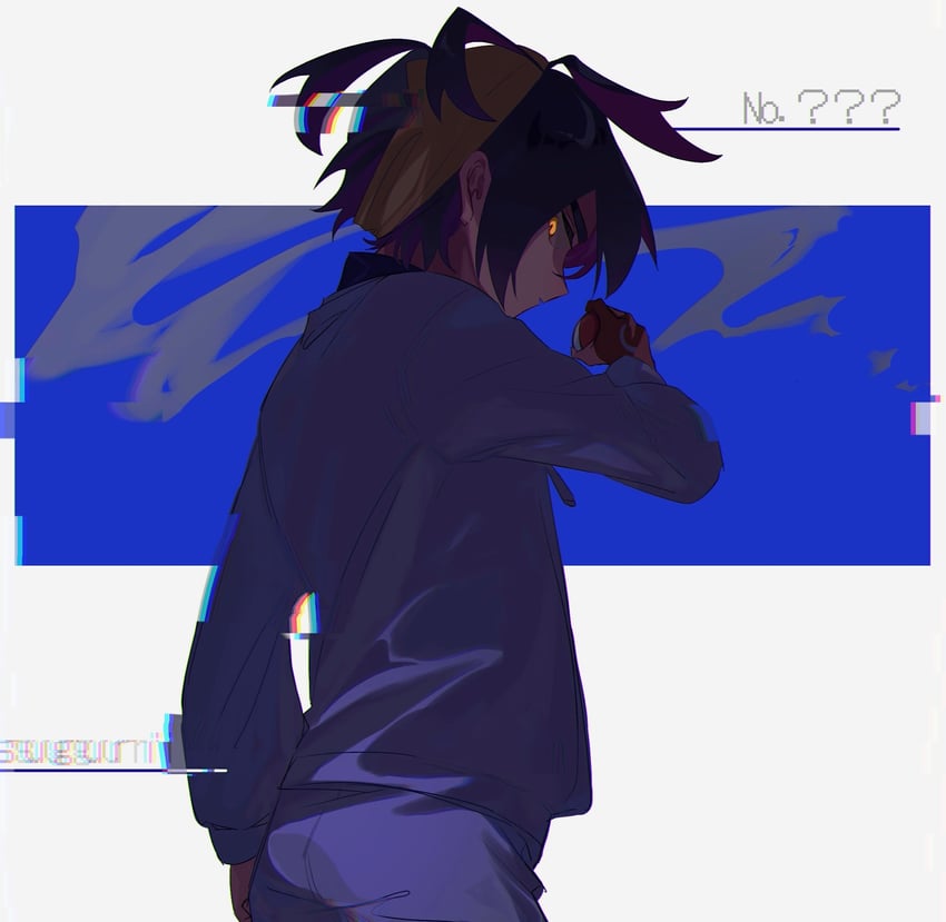 kieran (pokemon and 1 more) drawn by rei_(ka)
