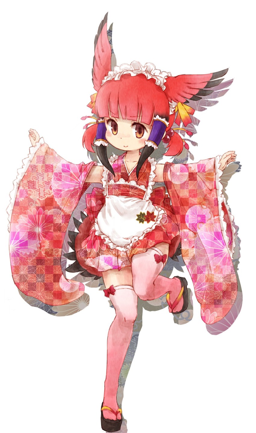 scarlet ibis (kemono friends and 1 more) drawn by kolshica