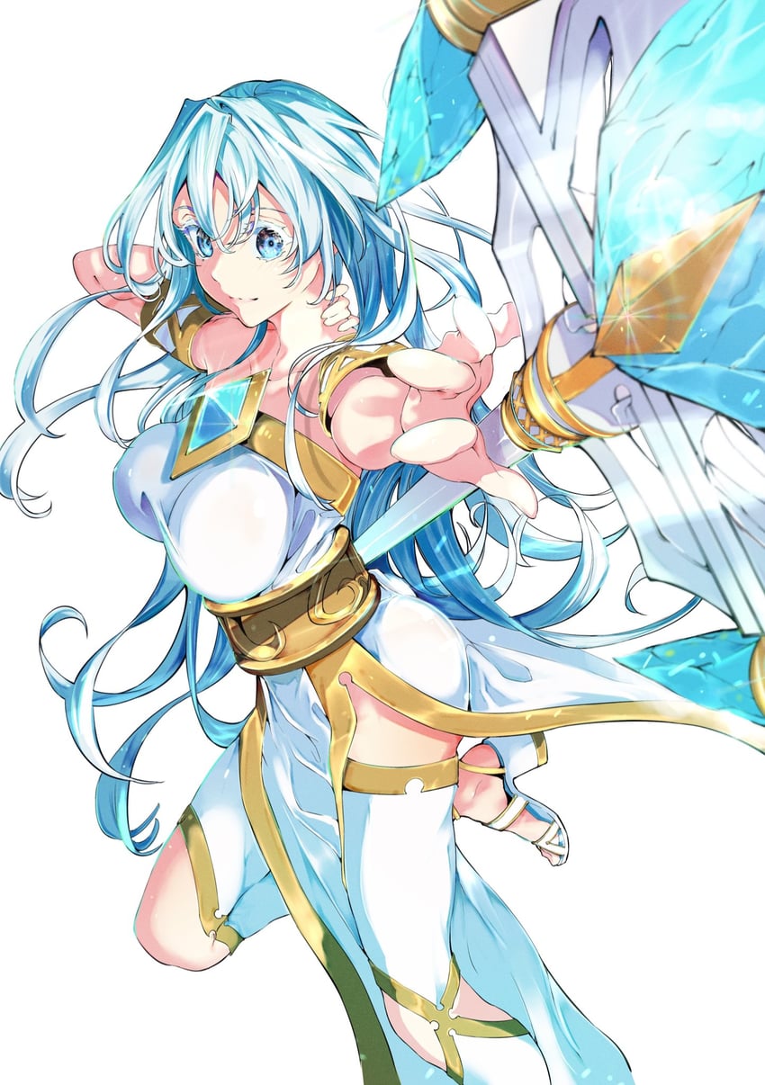 elfaria alvis serfort (tsue to tsurugi no wistoria) drawn by toshi_aoi