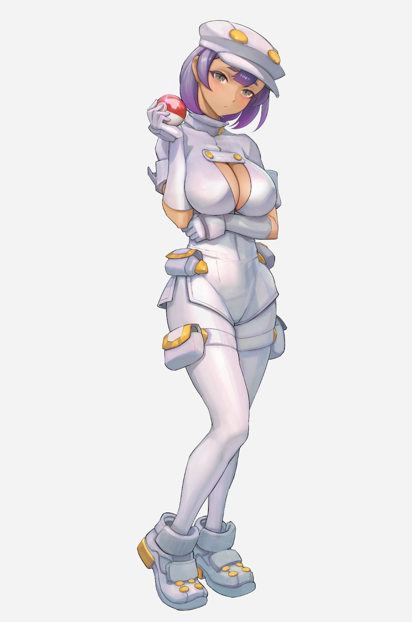 aether foundation employee (pokemon and 1 more) drawn by yugen99