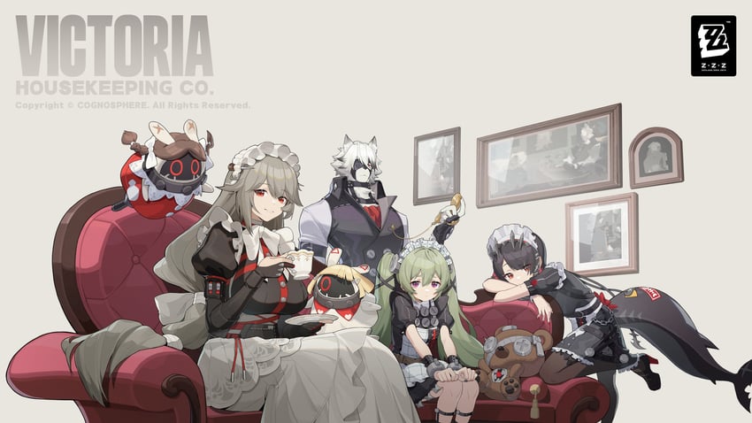 ellen joe, von lycaon, corin wickes, and alexandrina sebastiane (zenless zone zero)