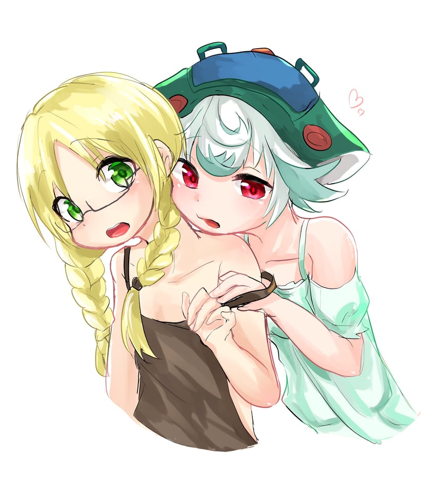 riko and prushka (made in abyss) drawn by pachycope_bon