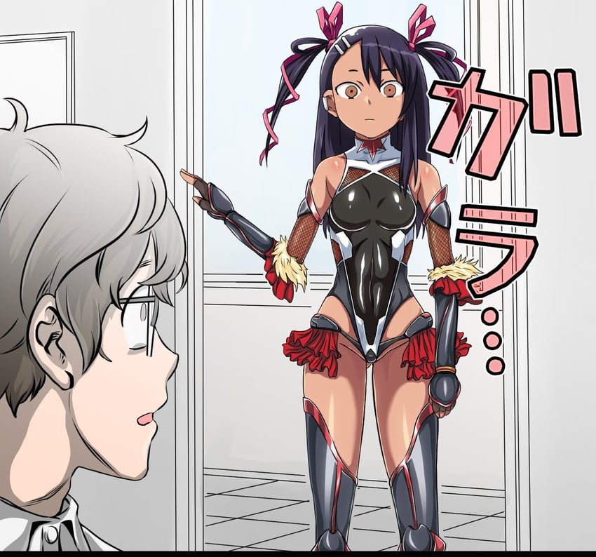 nagatoro hayase, mizuki yukikaze, and hachiouji naoto (taimanin and 2 more) drawn by norigurin