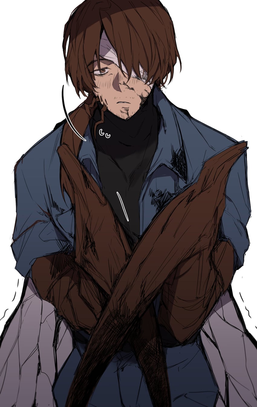 gregor (project moon and 1 more) drawn by ouc