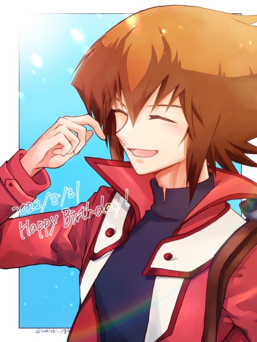 yuki judai (yu-gi-oh! and 1 more) drawn by kbgt