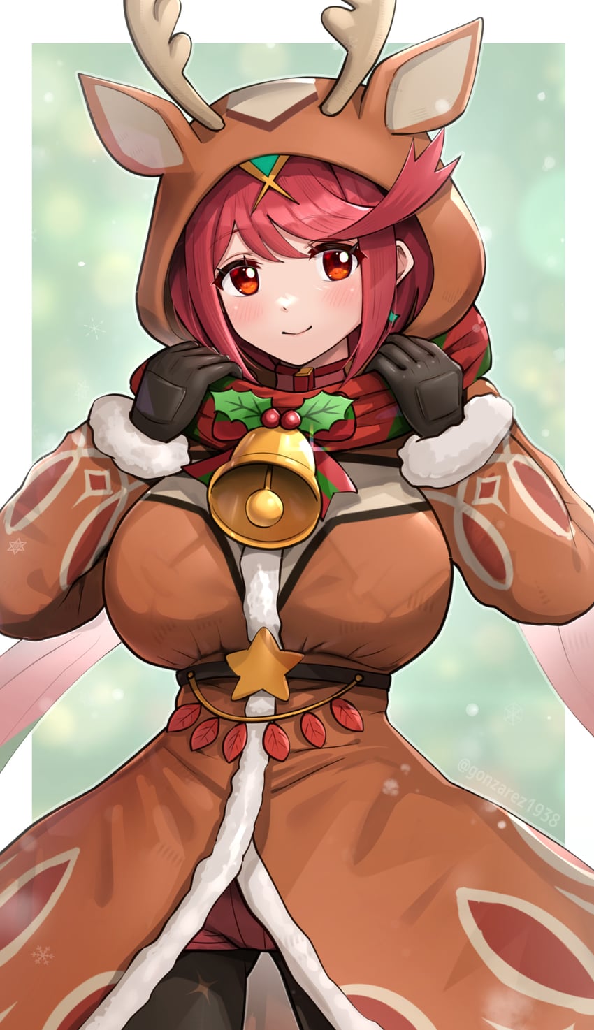 pyra (xenoblade chronicles and 1 more) drawn by gonzarez