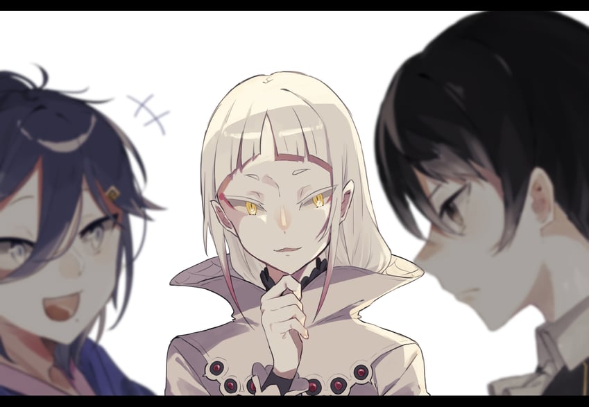 vincent vollachia, cecilus segmunt, and chisha gold (re:zero kara hajimeru isekai seikatsu) drawn by banira_shio