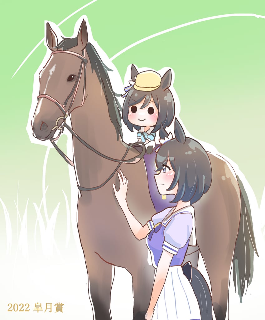 eishin flash and onyankopon (original and 2 more) drawn by chokueji