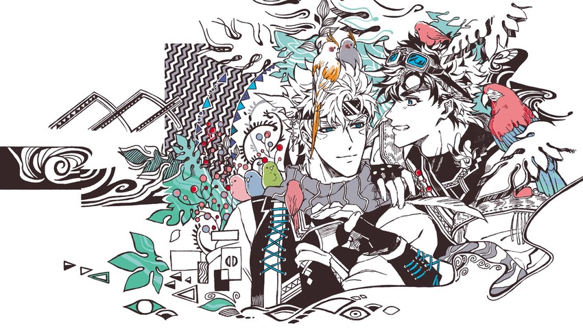 joseph joestar and caesar anthonio zeppeli (jojo no kimyou na bouken and 1 more) drawn by nigelungdayo