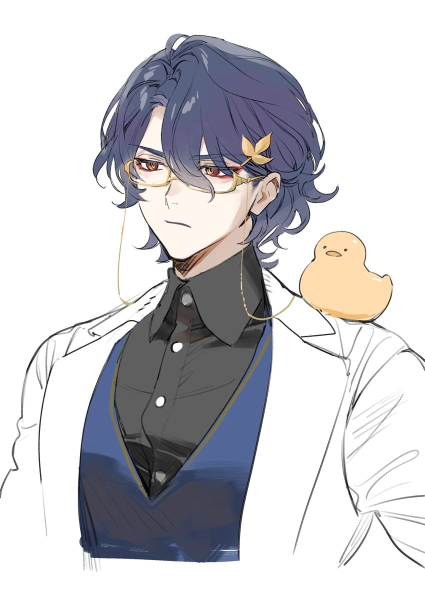 dr. ratio (honkai and 1 more) drawn by mare6ns