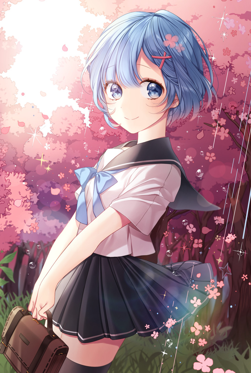 rem (re:zero kara hajimeru isekai seikatsu) drawn by pillo