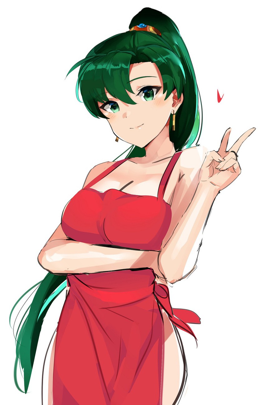 lyn (fire emblem and 2 more) drawn by ormille