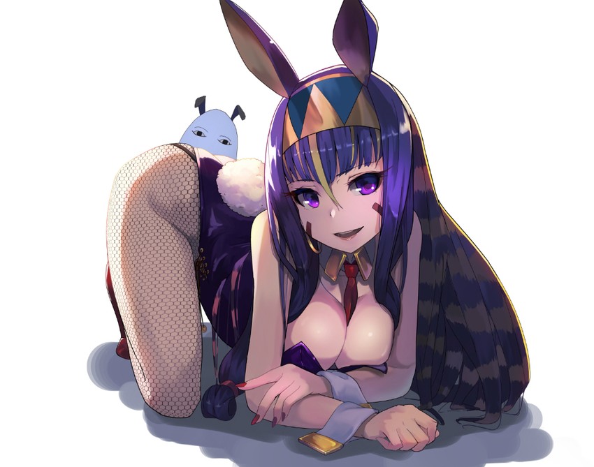 nitocris and medjed (fate and 1 more) drawn by sunga2usagi