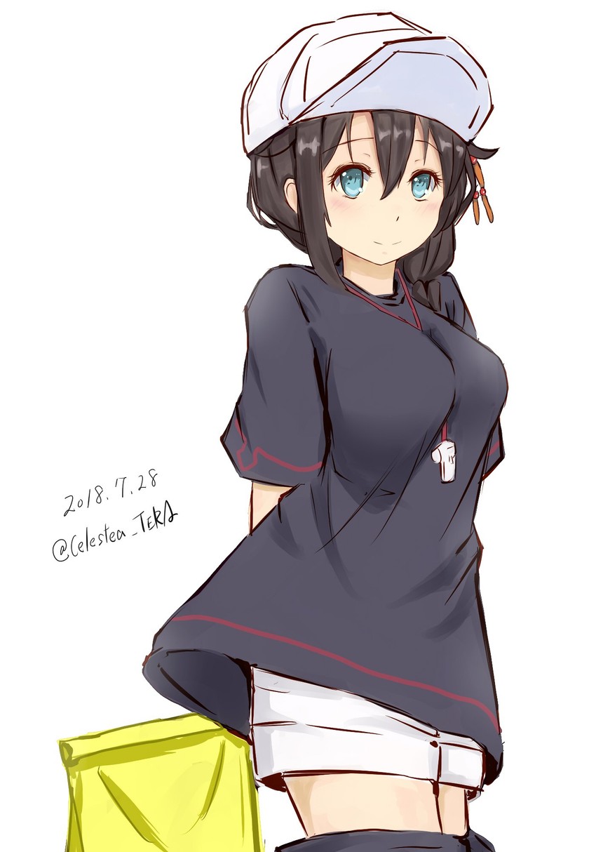 shigure, shigure kai ni, and platelet (kantai collection and 1 more) drawn by celestea_tera