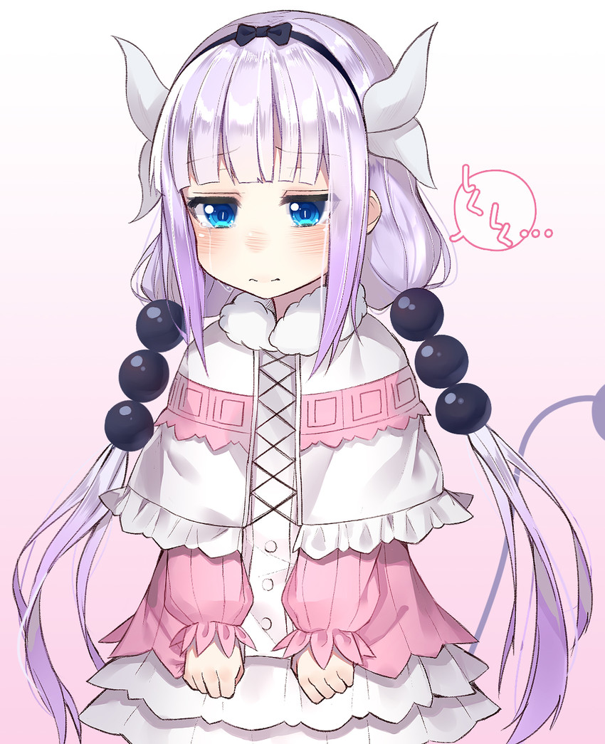 kanna kamui (kobayashi-san chi no maidragon) drawn by the_cold