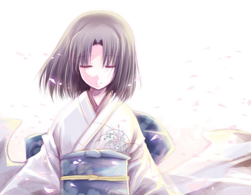 ryougi shiki and void shiki (kara no kyoukai) drawn by izumiya_otoha