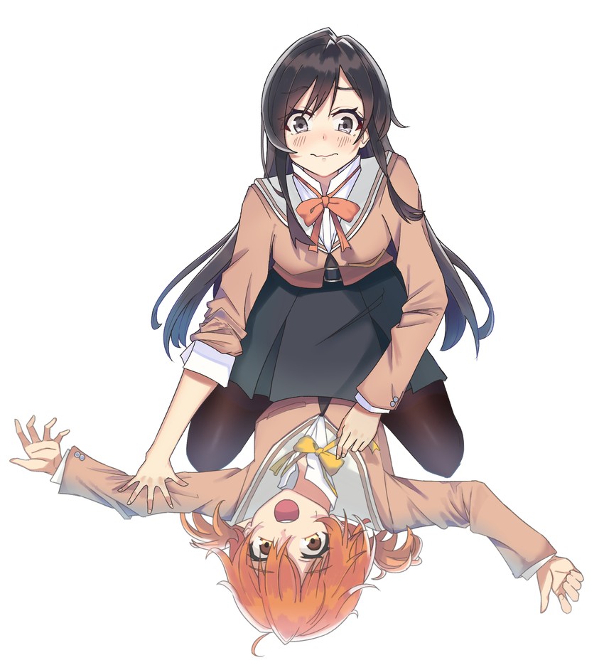 koito yuu and nanami touko (yagate kimi ni naru) drawn by sasazai_(sasaza1205)