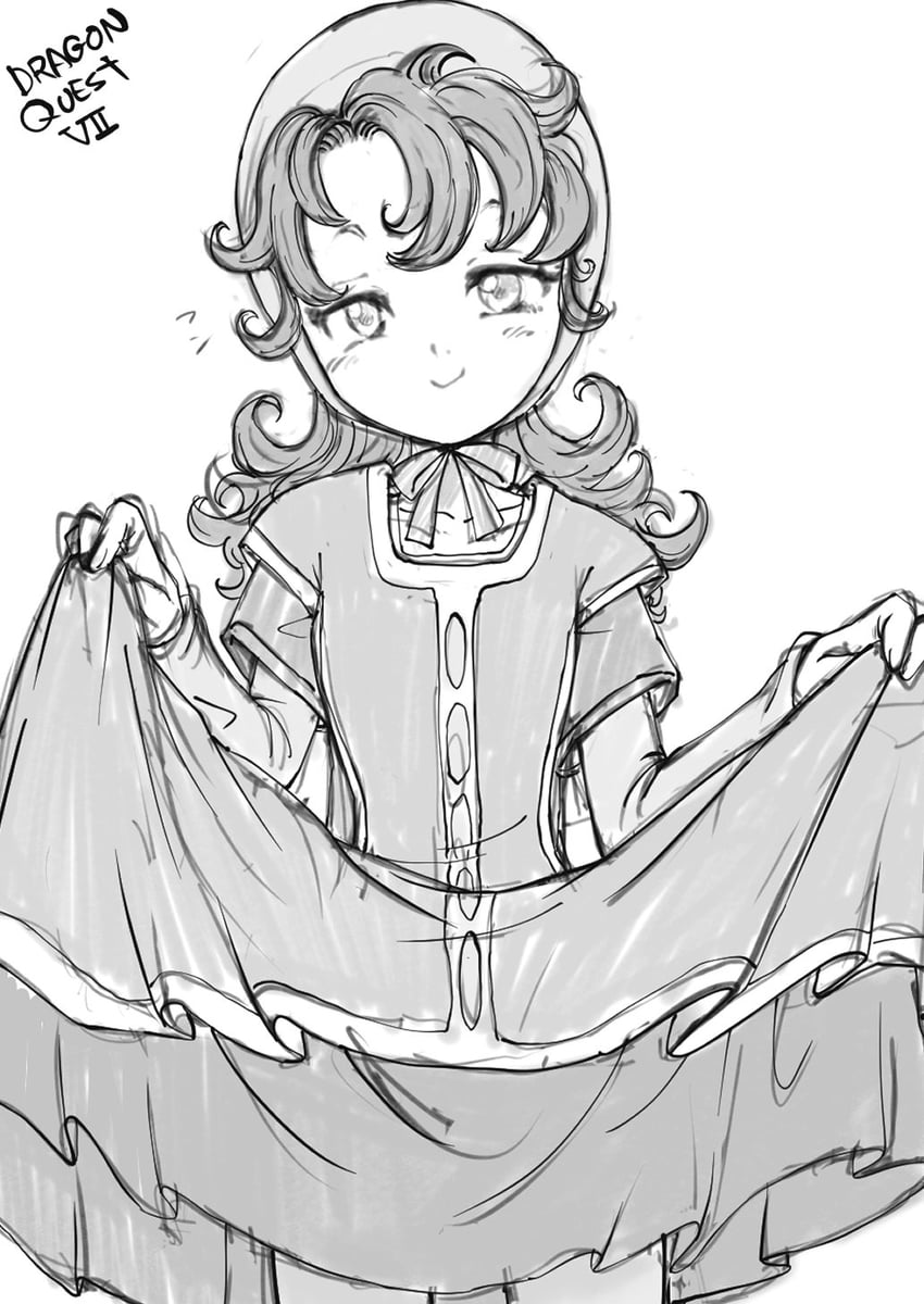maribel (dragon quest and 1 more) drawn by kajino_(aosansai)
