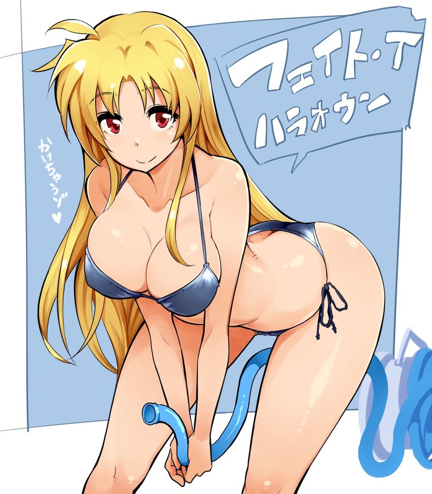 fate testarossa (lyrical nanoha and 1 more) drawn by nac000