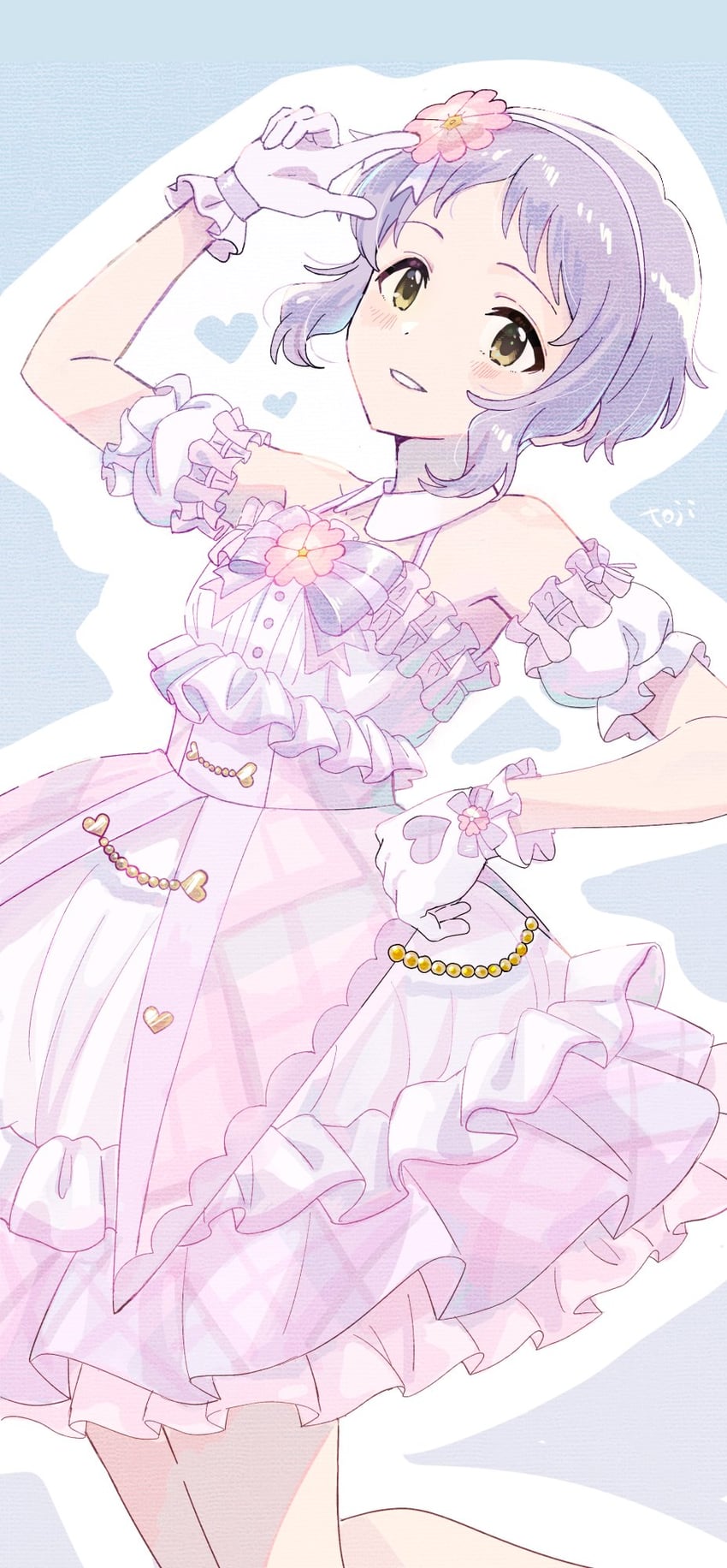 makabe mizuki (idolmaster and 1 more) drawn by toji102m