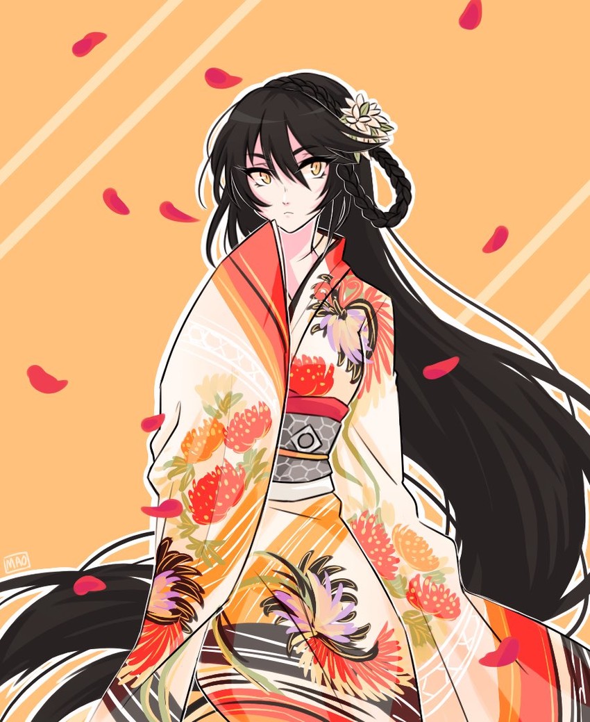 velvet crowe (tales of and 1 more) drawn by mao_(expuella)