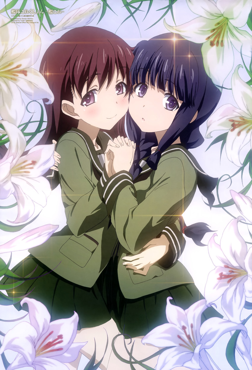 kitakami, ooi, ooi kai, and kitakami kai (kantai collection) drawn by shimizu_sorato