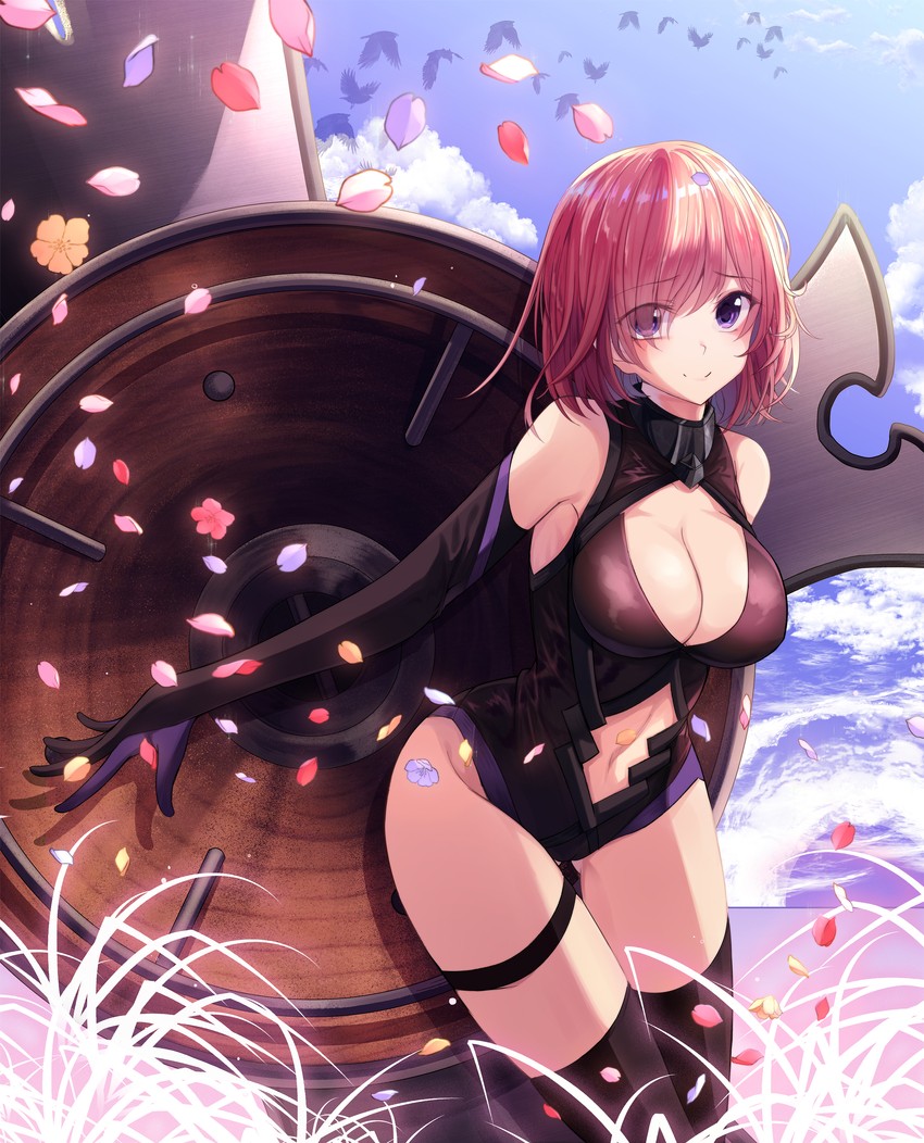 mash kyrielight (fate and 1 more) drawn by xingjinmeijian