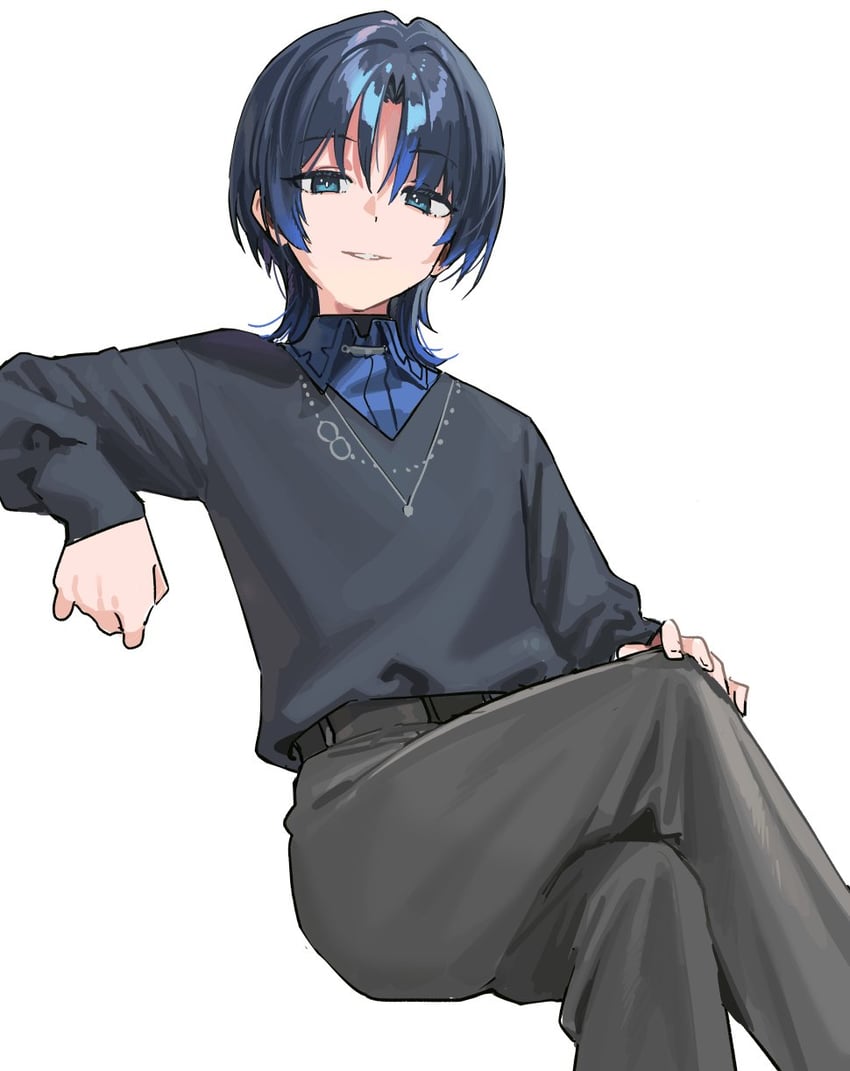 hiodoshi ao (hololive and 1 more) drawn by kanzarin