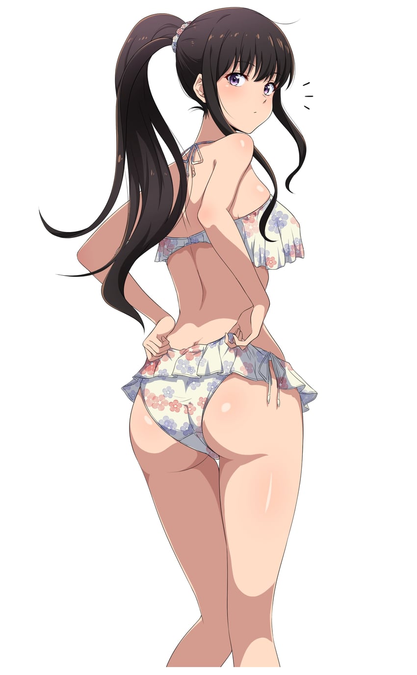 inoue takina (lycoris recoil) drawn by nishizuki_shino