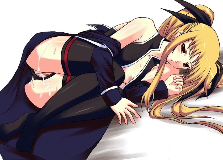 fate testarossa (lyrical nanoha and 1 more) drawn by kuronezumi