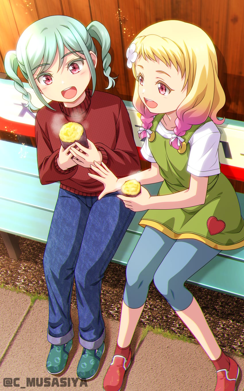 onitsuka natsumi and onitsuka tomari (love live! and 1 more) drawn by musashiya_chougenbou