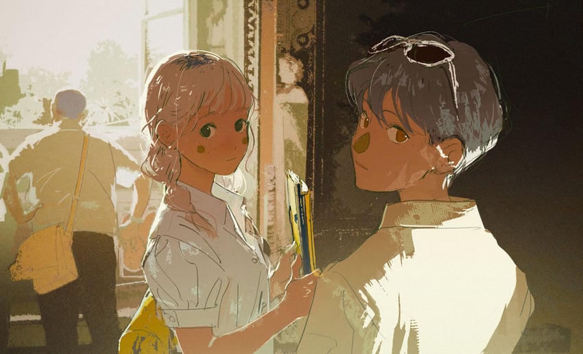 ami and mia (fusheng yi xi) drawn by sheya_tin