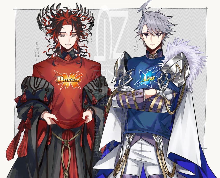 james moriarty and dante alighieri (fate and 1 more) drawn by u_5ham0