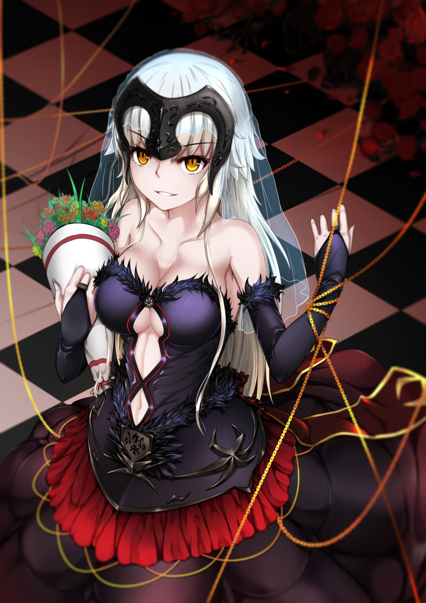 jeanne d'arc alter (fate and 1 more) drawn by kagura_ren