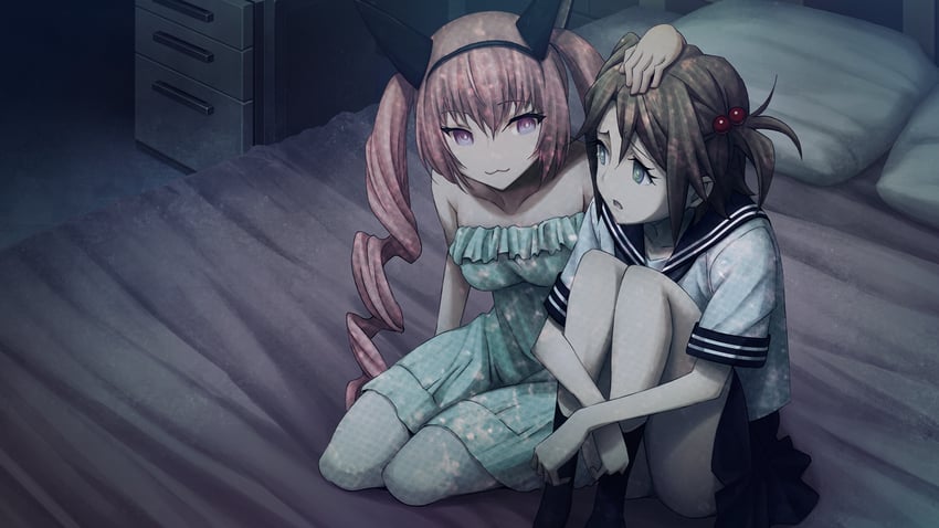 akiha rumiho and tennouji nae (steins;gate and 1 more) drawn by huke