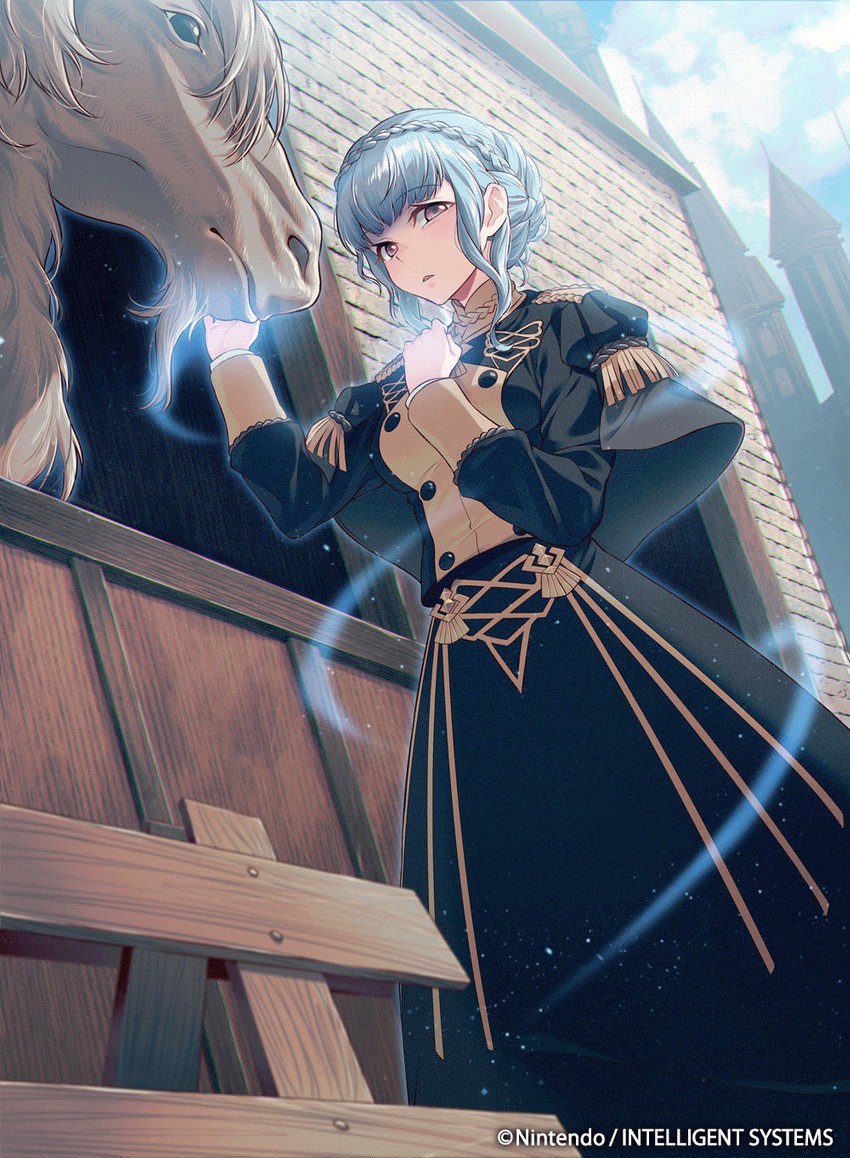 marianne von edmund (fire emblem and 2 more) drawn by 40hara