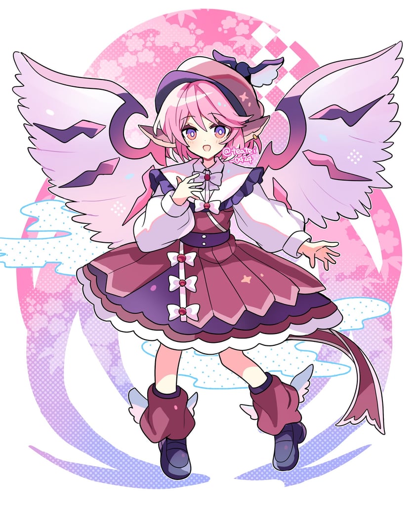 mystia lorelei (touhou and 1 more) drawn by shirocha_tei