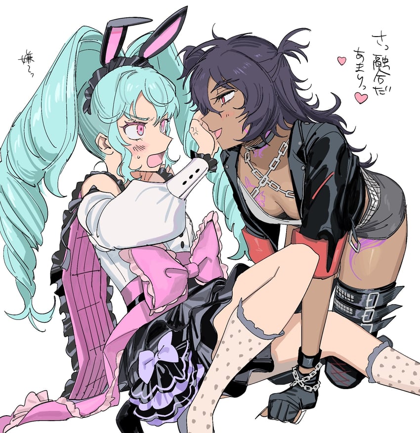 katasumi amari and mario (pretty series and 2 more) drawn by yumei_(jigoku101)