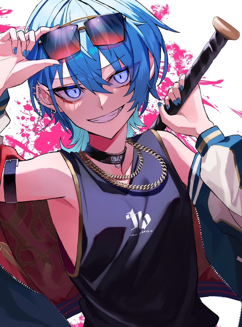 hoshimachi suisei (hololive and 1 more) drawn by a-rufu