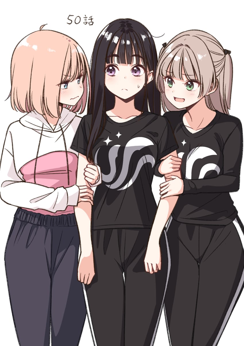 nagisa mimi, nanakusa ibuki, and senba ritsu (idol x idol story!) drawn by tokunou_shoutarou