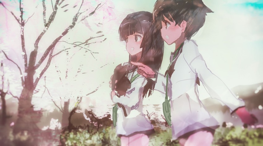 miyafuji yoshika and yamakawa michiko (world witches series and 1 more) drawn by kabuyama_kaigi