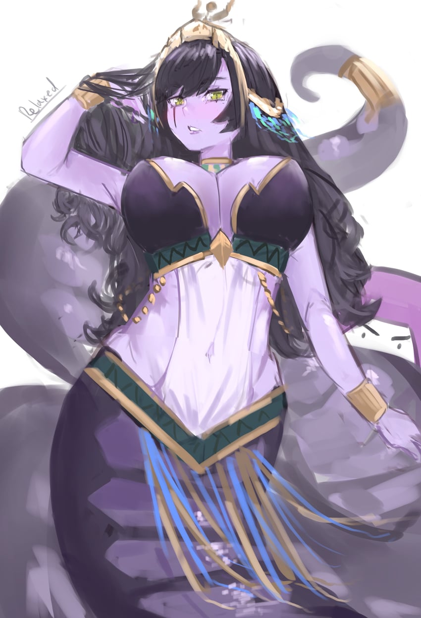 vexoria the sun eater (indie virtual youtuber) drawn by relaxed_entity